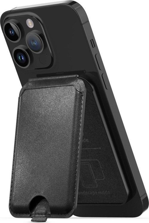MagCard Magsafe Manyetik Stand Özel Renkli Deri Tasarım Bütün iPhone serileri Uyumlu Kartlık Xlevel