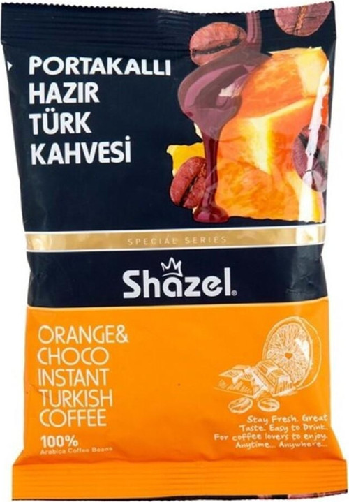 Portakallı Hazır Türk Kahvesi 100 Gr