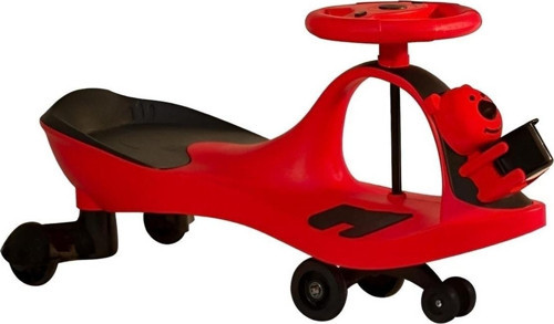 Swing Car Karınca Çocuk Kaykayı Sevimli Ayıcık Sepetli