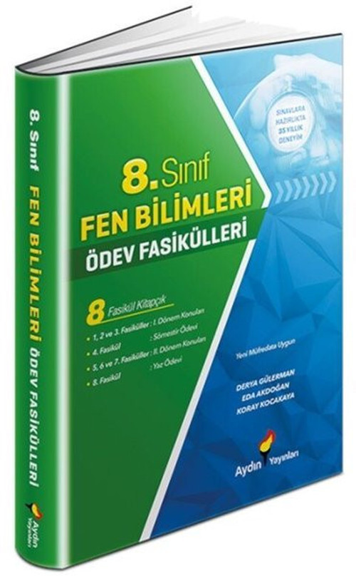 8. Sınıf Fen Bilimleri Ödev Fasikülleri