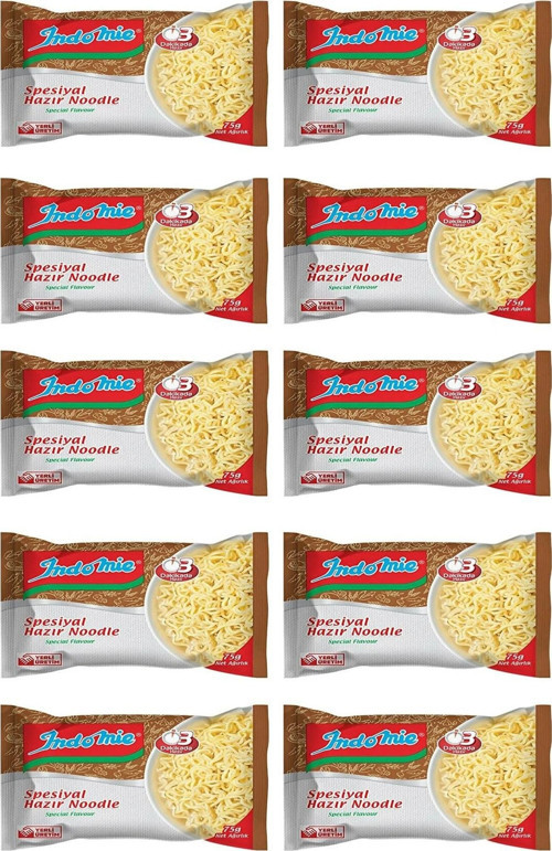 10'lu Special Aromalı Hazır Noodle