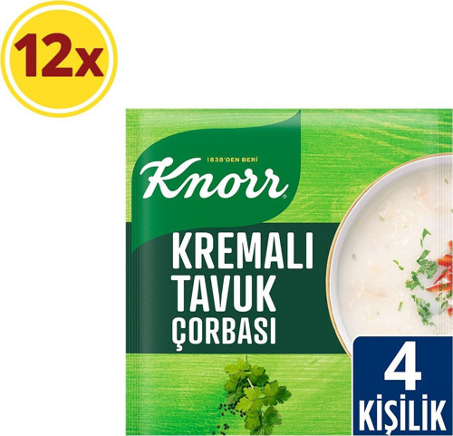 Kremalı Tavuk Çorbası 69 Gr X 12 Adet