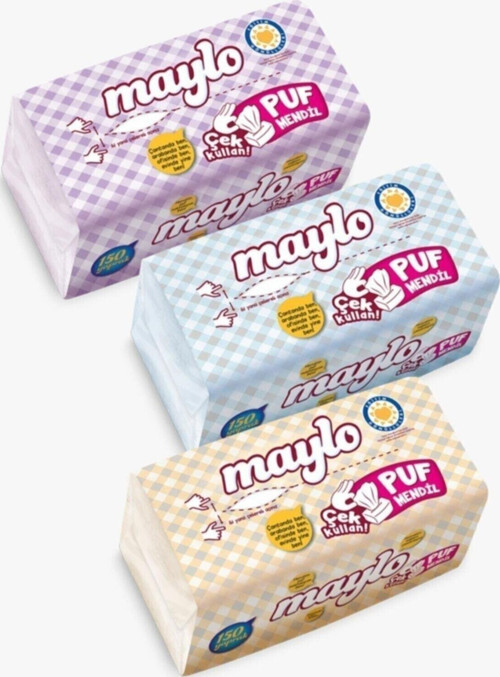 Puf Mendil Kış Serisi 150 Yaprak
