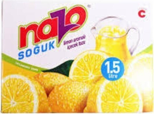 Limon Aromalı Toz Içecek 9 gr 24 Adet