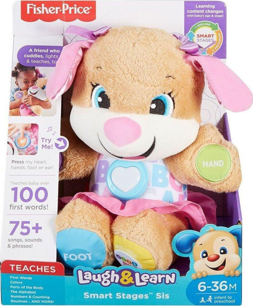 FPP83 Fisher-Price® Yaşa Göre Gelişim Eğtici Köpekçiğin Kız Kardeşi / Türkçe / Eğlen ve Öğre