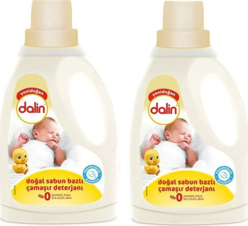 Sensitive Doğal Sabun Bazlı Çamaşır Deterjanı 1500 ml X 2 Adet