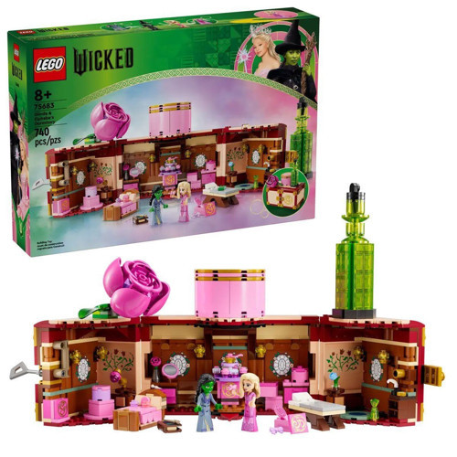 Eğitici Oyuncak 75682 Lego Wicked - Elphaba ve Glinda Figürleri 558 parça +10 yaş Kız Erkek Çocuk Eğitici Öğretici O