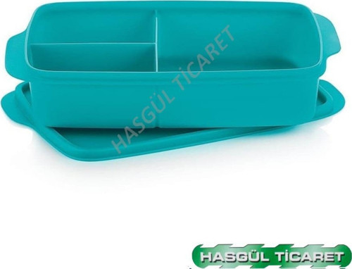 BÖLMELİ BESLENME KUTUSU TURKUAZ SAĞLIKLI BESLENME KABI HSGL
