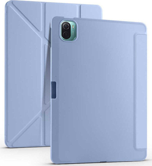 Xiaomi Mi Pad 5 Kılıf Kalemlikli Premium Standlı Katlanabilir Uyku Modu Özellikli Tablet Kılıfı