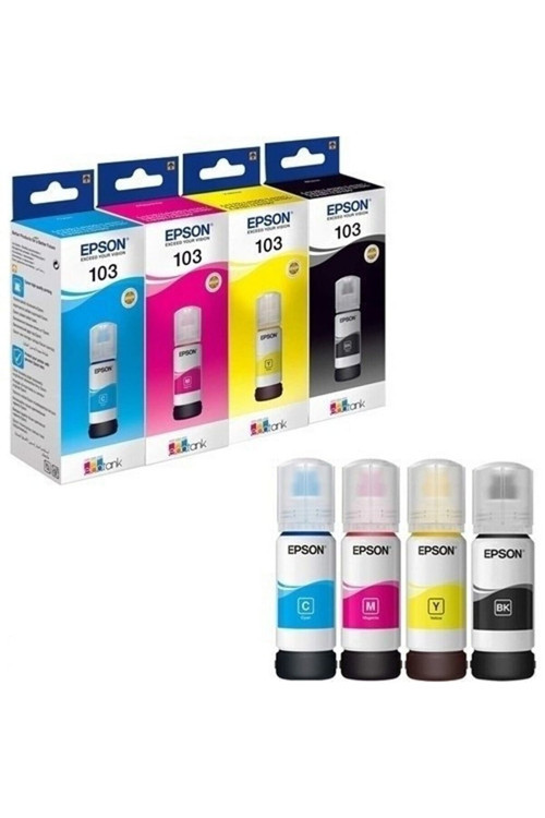 103 L3250 4 Renk Mürekkep Kartuş Takımı 65Ml *4 A3679