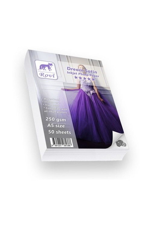 Dream Satin Fotoğraf Kağıdı 240Gsm 50Yp A5