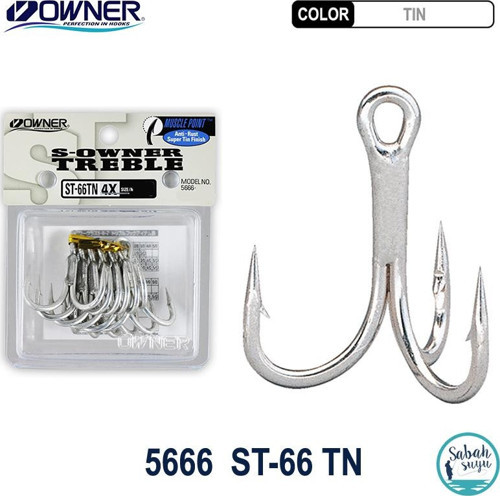 5666 ST-66TN Tin Üçlü İğne #1/0