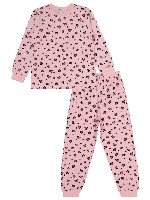 Leopar 6-9 Yaş Pijama Takımı - Pembe8-9 Yaş