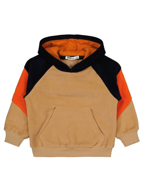 Parçalı Polar 2-5 Yaş Sweatshirt - Bej2-3 Yaş