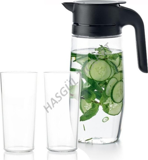 ROYAL SÜRAHİ BARDAK SET SÜRAHİ 1.7 Lt-2 x BARDAK HSGL