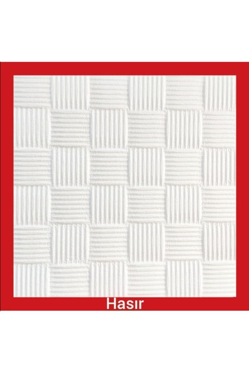 Hasır Model Tavan/Duvar Kaplama Strafor Köpük (10 Adet)