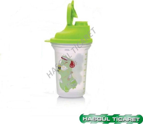 ŞEK ŞEK 350 ML YEŞİL ÇIRPICI KARIŞTIRICI SHAKER