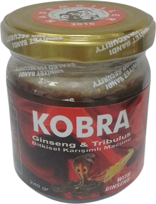 Kobra Tribulus - Ginseng Bitkisel Karışımlı Macun 40Gr