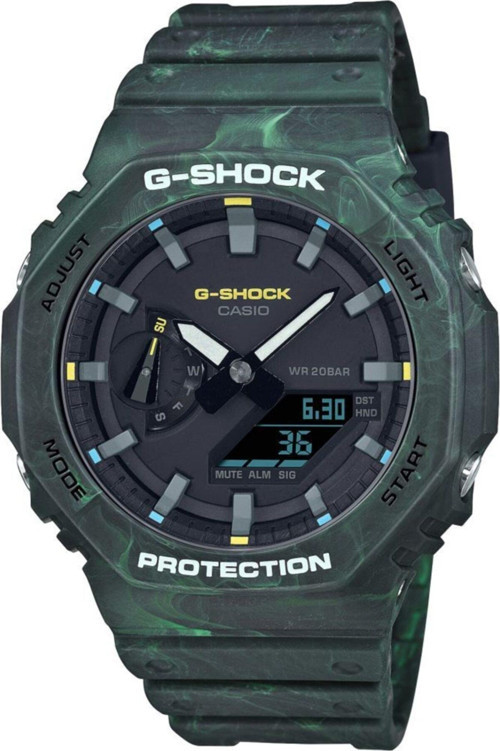 Erkek G-Shock Kol Saati GA-2100FR-3ADR