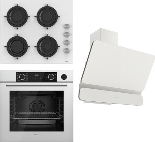 Steamart&Fryart Serisi Buharlı Pişirme Beyaz Set (Cs206 + Xe64Cb +D081 )