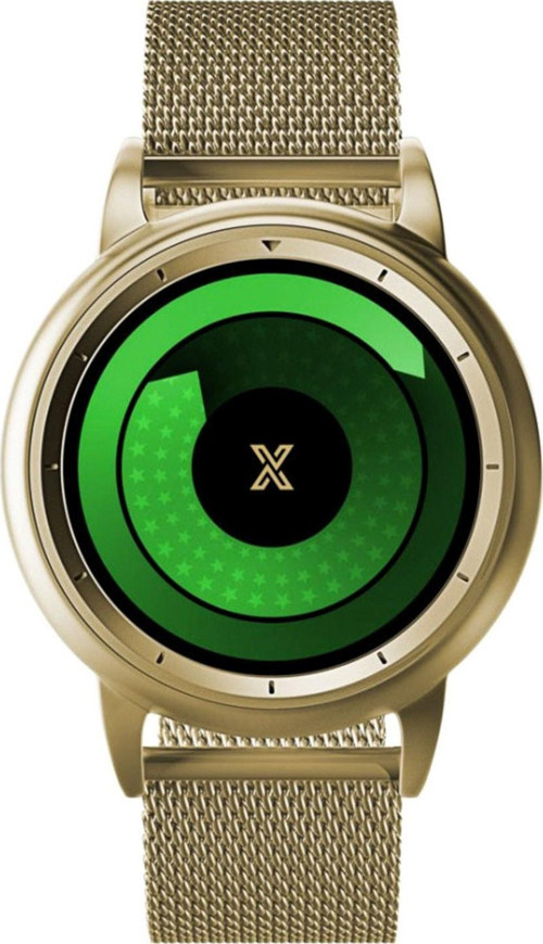 Unisex Kol Saati X2 GOLD 2 GOLD AND GOLD STRAP