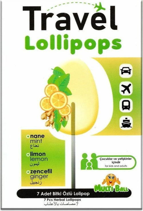 TRAVEL LOLLİPOPS 7 ADET
