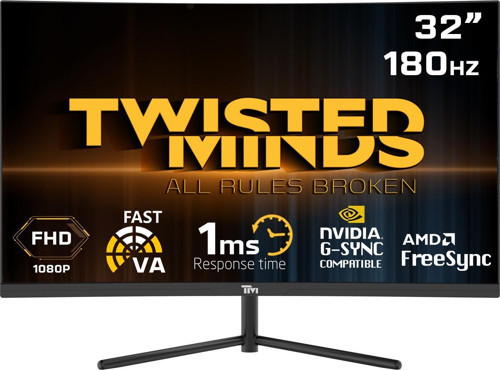 TM32CFHD180VA 32" 1 ms Full HD Curved 180 Hz Oyuncu Monitörü