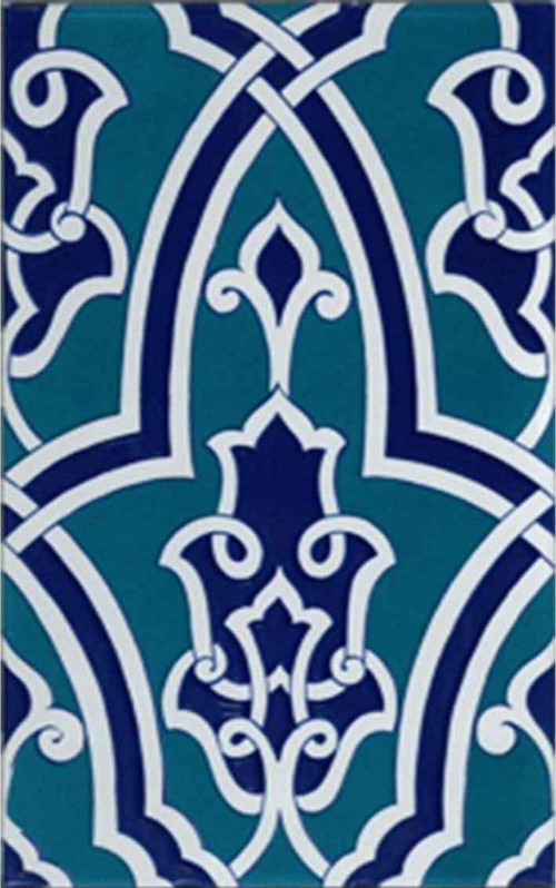 25x40 Cm Sp 406 Kütahya Çinisi Iznik Desenli Çini Karo