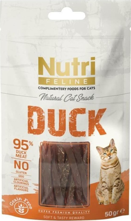 Duck Ördek Etli Tahılsız Kedi Ödülü 50 Gr