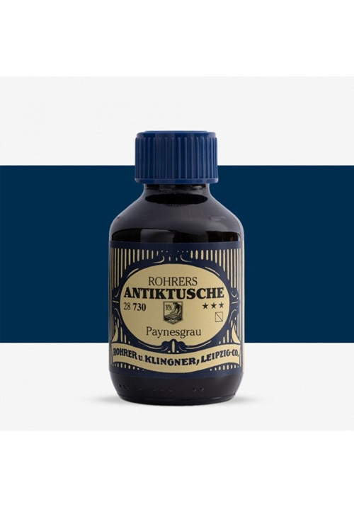 Antik Mürekkep 28-Modern Sanatçılar İçin Profesyonel 100Ml 730-Paynesgrau