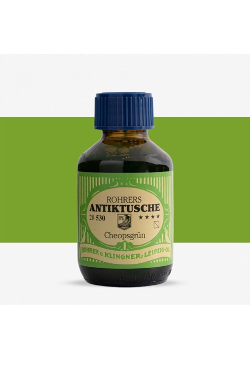 Antik Mürekkep 28-Modern Sanatçılar İçin Profesyonel 100Ml 530-Cheopsgruen