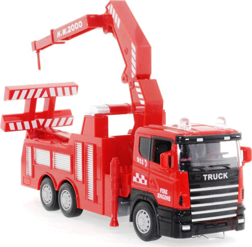Die Cast Sürtmeli Vinçli Kurtarıcı İtfaiye Aracı