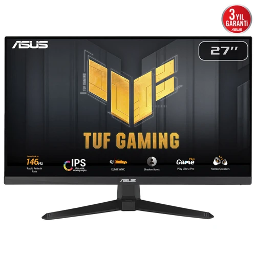 TUF GAMING VG249QE5A 23.8 inç 146Hz 1ms ELMB IPS Gaming (Oyuncu) Monitör