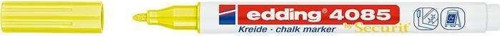 Cam Kalemi 4085 Likit Tebeşir Kalemi (Sıvı Tebeşir) 1-2Mm Fosforlu Sarı (10 Lu Paket)