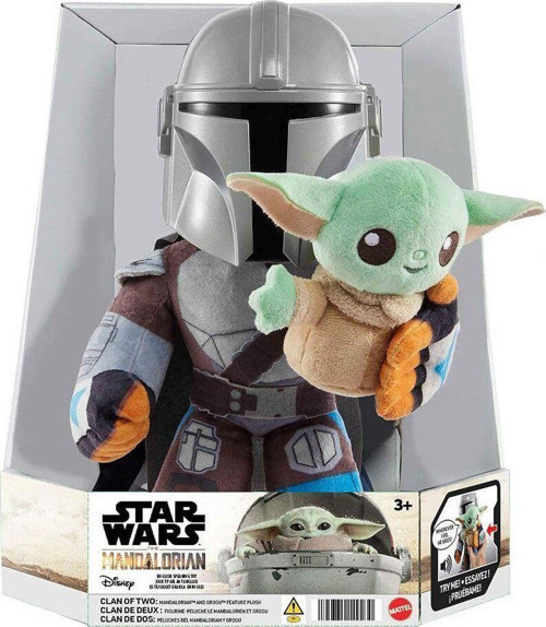 Oyuncak Star Wars Mandalorian Sesli Peluş Figür Mtl-Hnt52