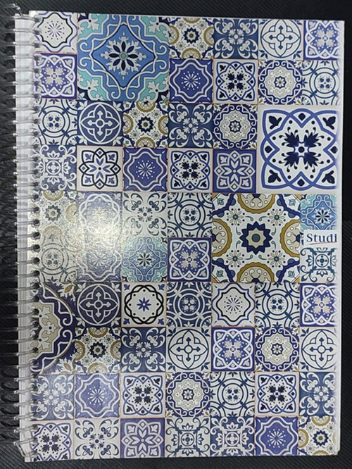 A4 Karton Kapak 160 Yaprak Spiralli Çizgili Defter