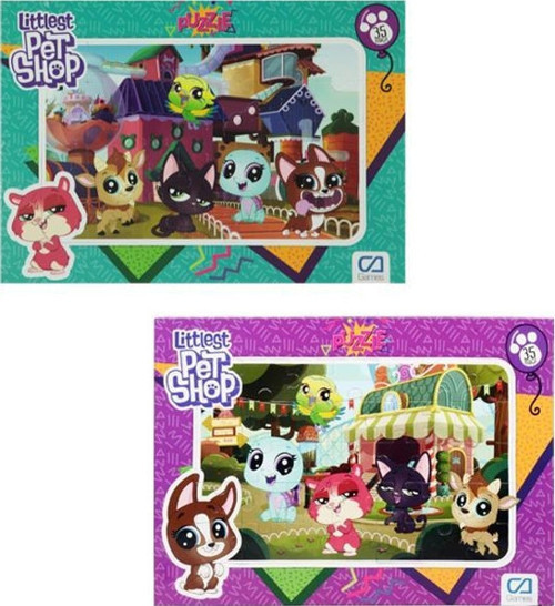 Littlest Pet Shop 35 Parça Frame Puzzle 2’li Set