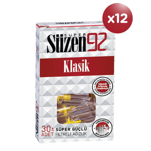 Sigara Ağızlığı Filtresi Regular - Klasik 12 ADET