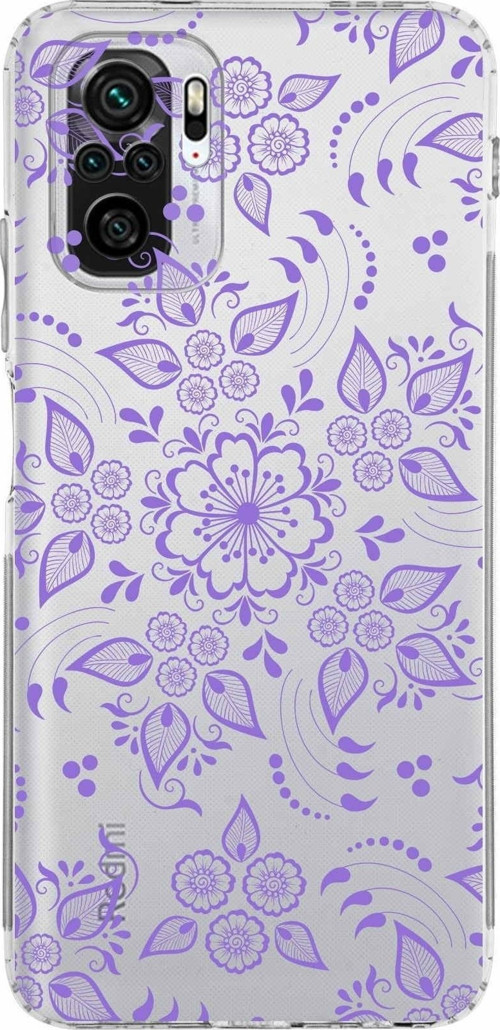 Xiaomi Poco M5S Kamera Korumalı Kapak Nostalji Desen Tasarımlı Şeffaf Kılıf
