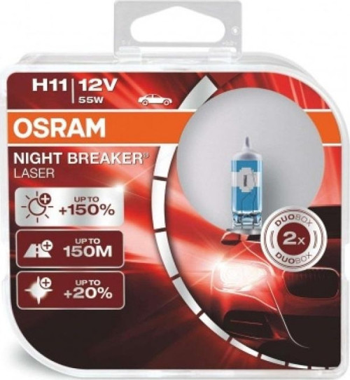 HALOGEN AMPUL H11 12V 55W FAR VE SIS IKILI - OSRAM 64211NL