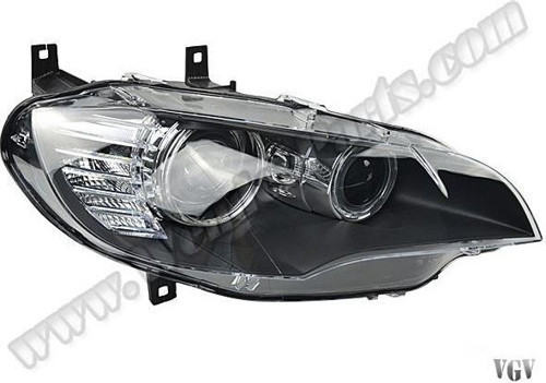 FAR BI-XENON LED SAG BMW X6 E71 E72 - WENDERPARTS BA63117287014