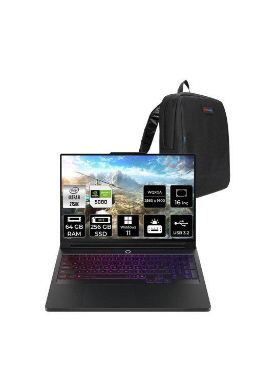 Legion Pro 7 Ultra9 275HX 64GB 256GB SSD RTX5070Ti/12GB 140W 240Hz WQXGA OLED 16" W11P Laptop