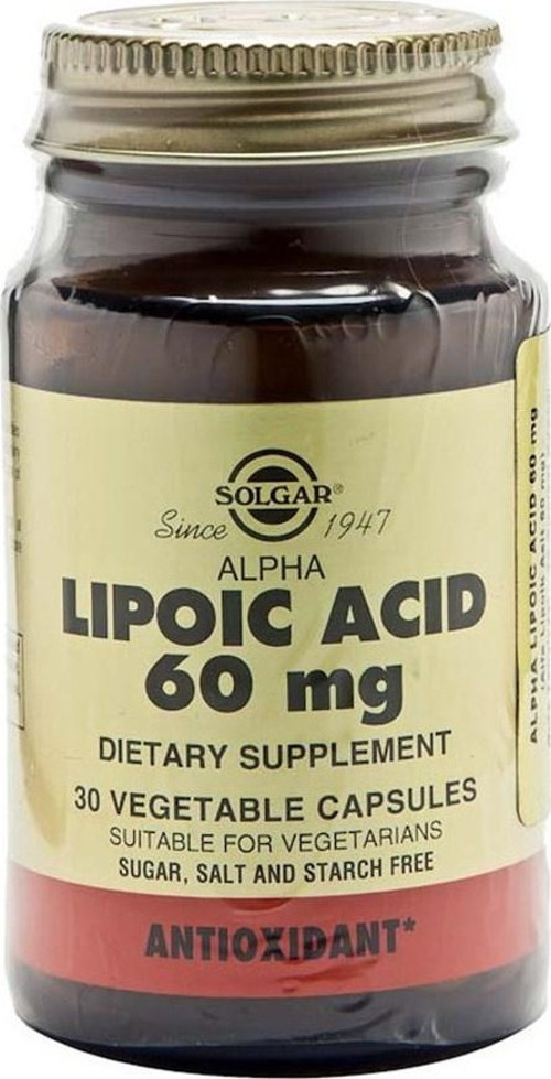 Alpha Lipoic Acid 60 mg 60 Tablet