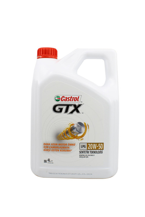 Gtx 20W50 4 Litre