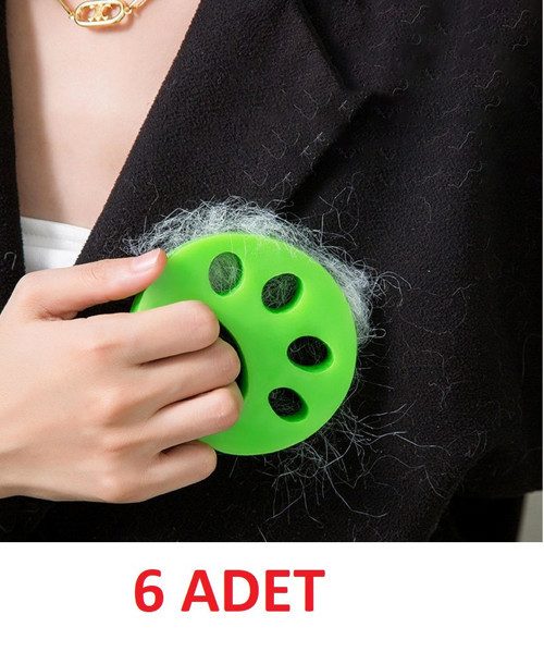 Çamaşır Makinesi Ve Evcil Hayvanlar İçin Tüy Toplayıcı Yıkanabilir Aparat 6 Adet (5250)