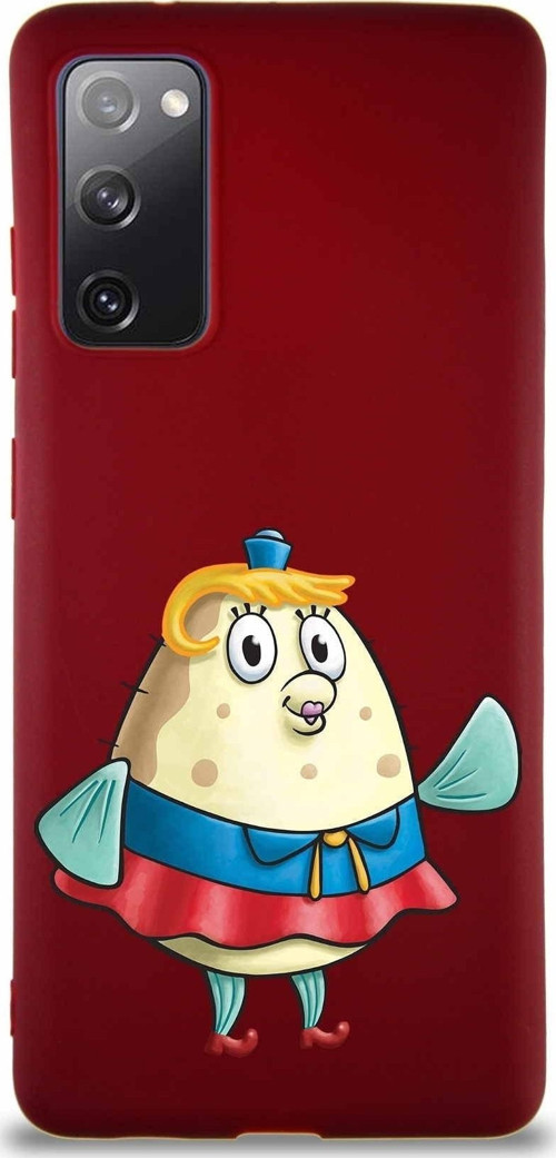 Samsung Galaxy S20 Fe Soft Premier Kapak Puff Tasarımlı Silikon Kılıf - Mürdüm