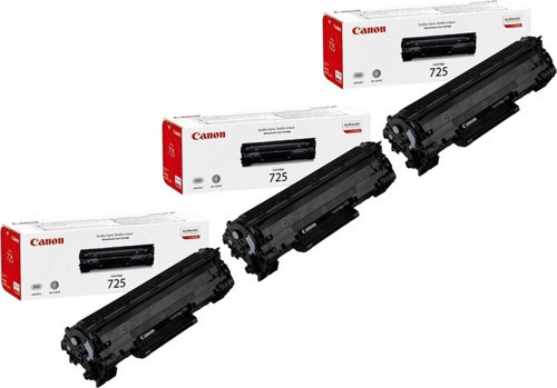 Crg 725 Siyah Toner - 3 Adet