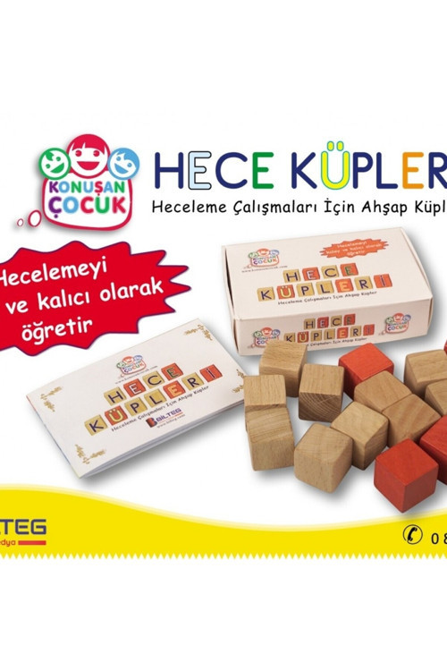 Konuşan Çocuk Hece Küpleri