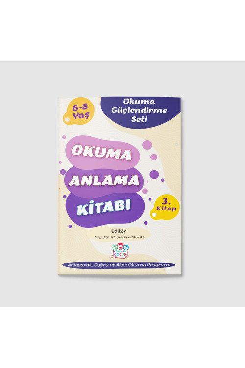 Okuma Anlama Kitabı (Konuşan Çocuk Okuma Güçlendirme Seti 3. Kitap)