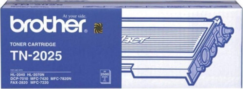 Brother Tn-2025 Siyah Toner 2500 Sayfa